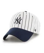NEW YORK YANKEES WHITE PINSTRIPER 47 MVP YOUTH