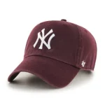 NEW YORK YANKEES DARK MAROON 47 CLEAN UP