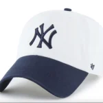 NEW YORK YANKEES WHITE TWO TONE 47 CLEAN UP