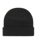 NEW YORK YANKEES BLACK RAISED 47 CUFF KNIT /WHITE NY LOGO - Image 2