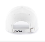 NY YANKEES WHITE WITH NY SPARKLE TEAM COLOR 47 CLEAN UP  FOR WOMEN'S - Image 2