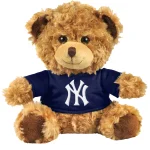 NEW YORK YANKEES 5 INCH SEATED SHIRT BEAR - BROWN