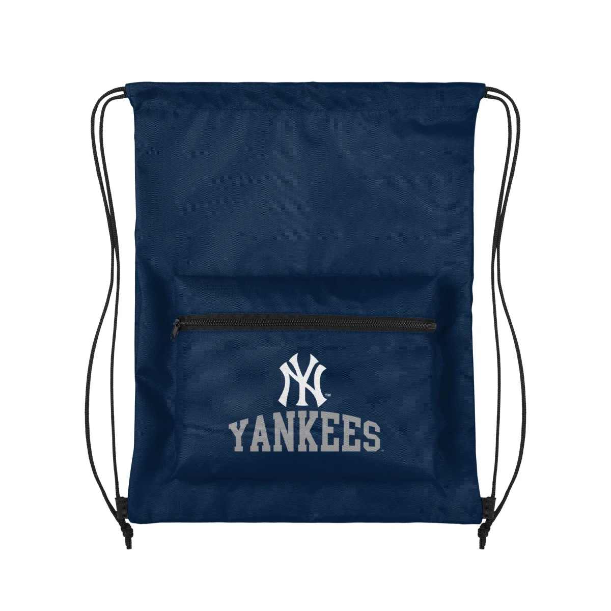NEW YORK YANKEES POCKET DRAWSTRING BACKPACK NAVY - Image 3