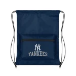 NEW YORK YANKEES POCKET DRAWSTRING BACKPACK NAVY - Image 3