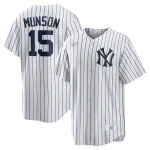 NY YANKEES NIKE REPLICA JERASY PLAYER NAME & NUMBERS MUNSON #15