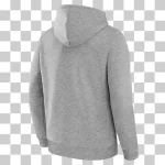 NY Yankees FANATICS GRAY  Pullover Hoodie  SCREEN PRINT  BIG NY - Image 4