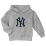 NEW YORK YANKEES GREY KIDS/TODDLER HOODIES