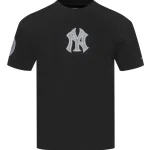 NY YANKEES MEN'S S/S TOP REVERSE FRENCH TERRY