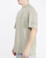 NEW YORK YANKEES NEUTRAL CJ DROP SHOULDER  DARK TAUPE TEE - Image 4
