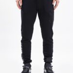 New York Yankees Blended Triple Black Joggers Men's Sweatpants