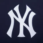 NY YANKEES MEN'S FULL ZIP HOODIE CLASSIC WIND SUIT NAVY - Image 6