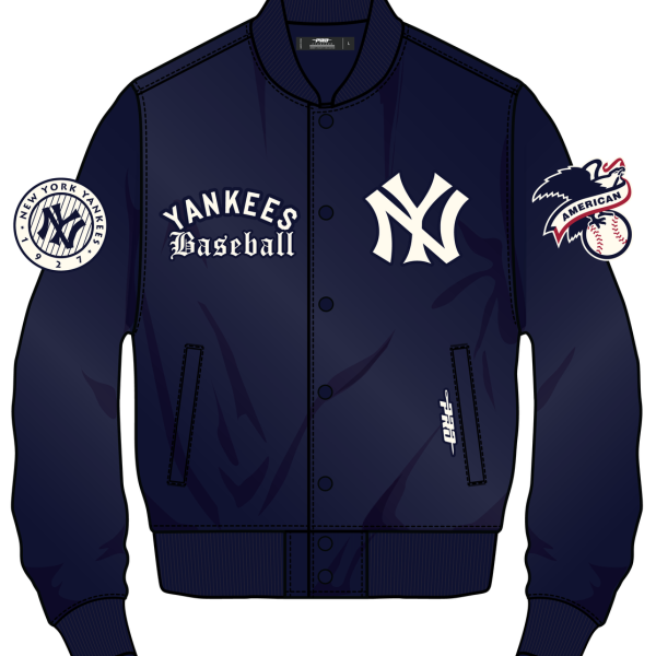 NY YANKEES MODERN ORIGINALS M SATIN JACKET