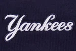NY YANKEES WOMENS BF TOP SCRIPT TAIL - Image 4