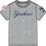 NEW YORK YANKEES CLASSIC GREY BB SS TEE