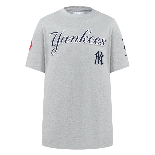 NY YANKEES BIG BOYS S/S TOP CLASSIC CHENILLE
