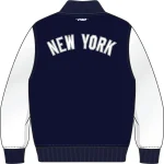 NEW YORK YANKEES CLASSIC BB WOOL VARSITY JACKET YOUTH - Image 2