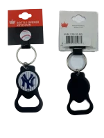 New York Yankees  BLACK Bottle Opener  Key Chain - Image 3