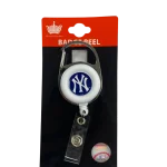 New York Yankees Premium Retractable Deluxe Clip Badge Reel
