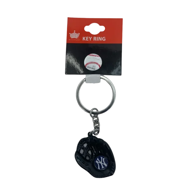 NY Yankees Baseball Glove keychain