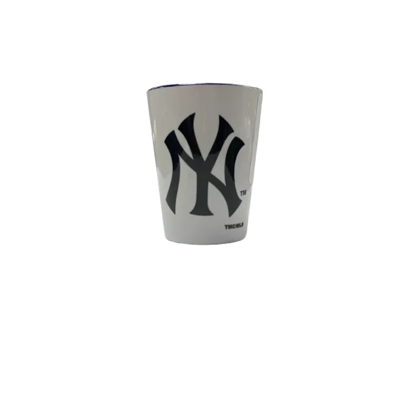 New York Yankees 2oz Ceramic Shot Glass