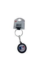 NEW YORK YANKEES BLACK BASEBALL SPINNER KEYCHAIN - Image 2