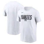 NY YANKEES Men's  Home Team Bracket Cotton Tee