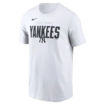 NY YANKEES Men's  Home Team Bracket Cotton Tee - Image 3