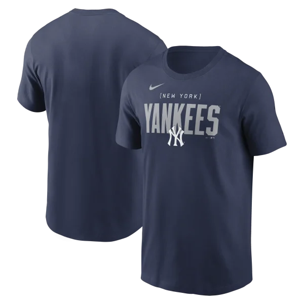 NY YANKEES Men's  Home Team Bracket Cotton Tee