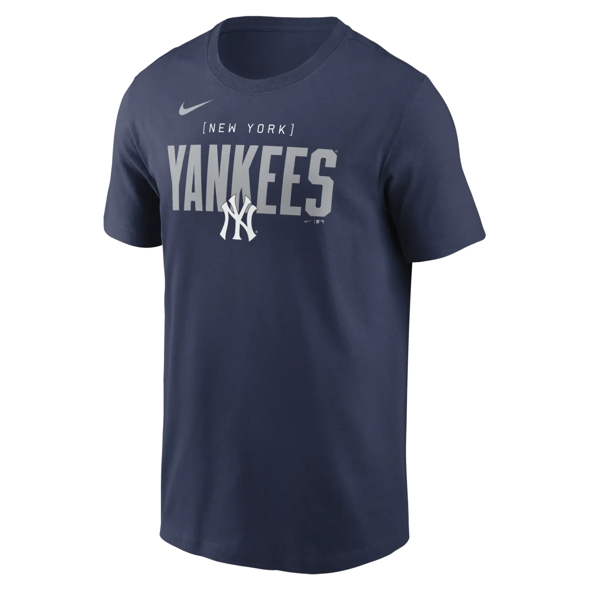 NY YANKEES Men's  Home Team Bracket Cotton Tee - Image 3