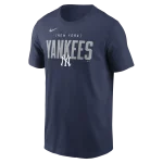 NY YANKEES Men's  Home Team Bracket Cotton Tee - Image 3