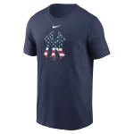 NY YANKEES Men's Nike Americana Cotton Tee - Image 3