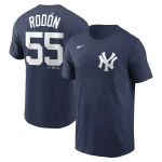 NY YANKEES RODON # 55 NIKE NAVY NAME & NUMBER MEN’S T-SHIRT