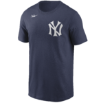 NY Yankees  MUNSON # 15  Nike Navy Name & Number  Men's T-Shirt - Image 2