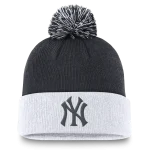 NY YANKEES NIKE PEAK STANDARD CUFF POM BEANIE