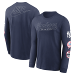 NY Yankees 1927-Men's Nike Cooperstown Knockout Longsleeve Cotton Tee