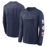 NY Yankees 1927-Men's Nike Cooperstown Knockout Longsleeve Cotton Tee