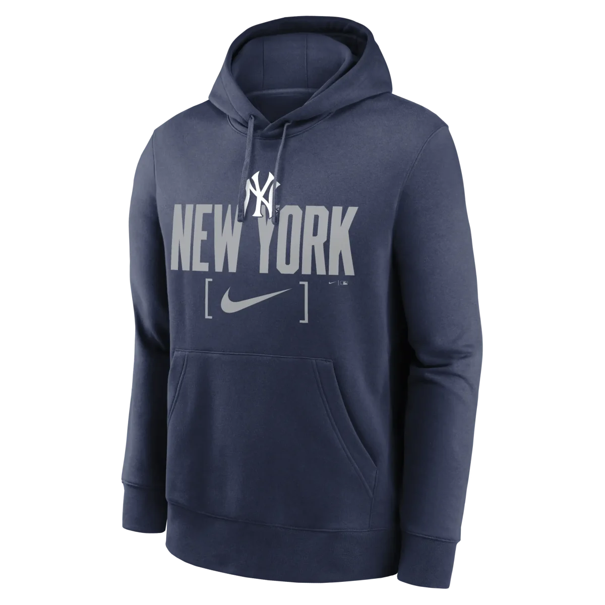 NY YANKEES Men's Nike  Club Slack Fleece Hood - Image 3
