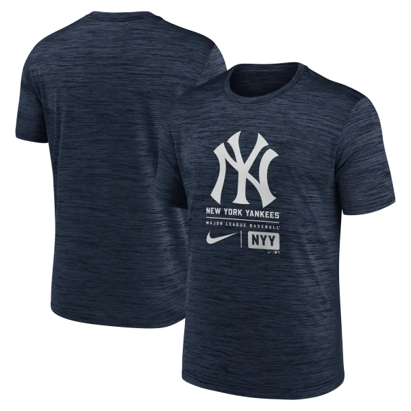 NY YANKEES Men's Nike Large Logo Velocity Tee