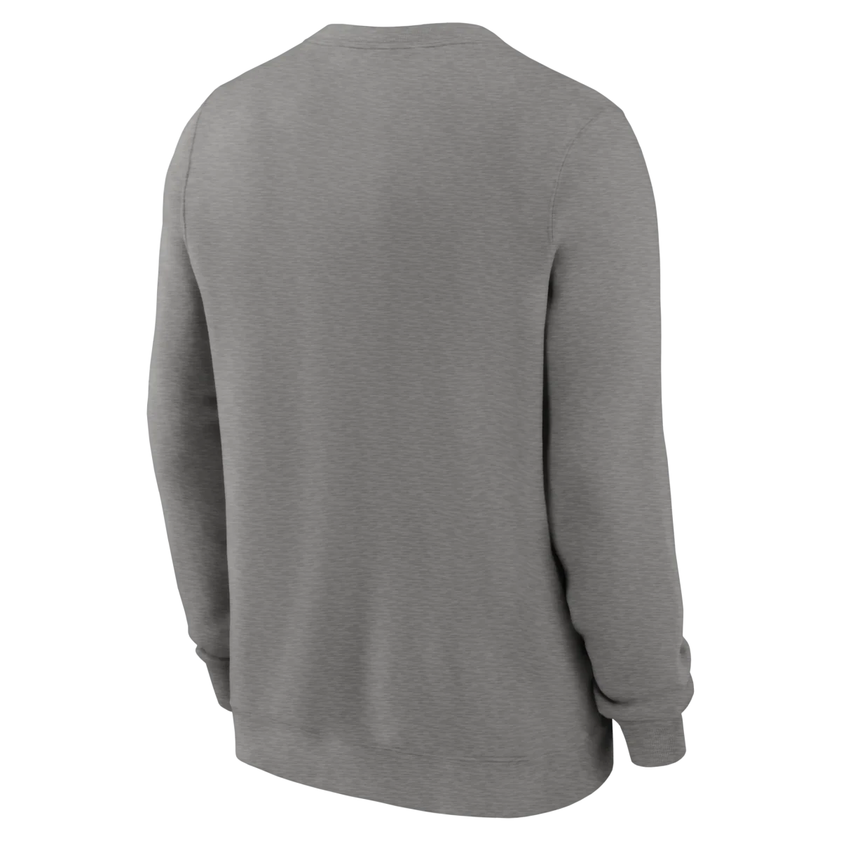 NY YANKEES Men's Nike Classic Twill Crewneck Fleece GRAY - Image 2