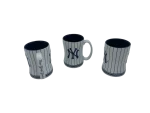 NY YANKEES  PINSTRIPE Relief MUG
