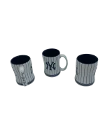 NY YANKEES  PINSTRIPE Relief MUG - Image 2