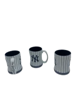 NY YANKEES  PINSTRIPE Relief MUG - Image 3