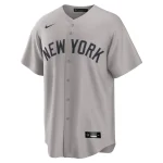 NY YANKEES NIKE REPLICA JERASY GRAY ROAD PLAYER NAME & NUMBERS A JUDGE #99 THE NEW STYLE - Image 3