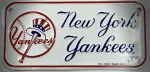 New York Yankees Bike Tag ( License Plate ) - Image 3
