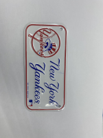 New York Yankees Bike Tag ( License Plate )