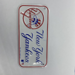New York Yankees Bike Tag ( License Plate )