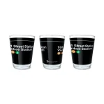 NY YANKEES  Stadium Subway   SHOT GLASS