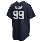NY YANKEES NIKE A JUDGE #99 ALTERNATE NAVY JERSEY NAME AND NUMBERS - Image 2