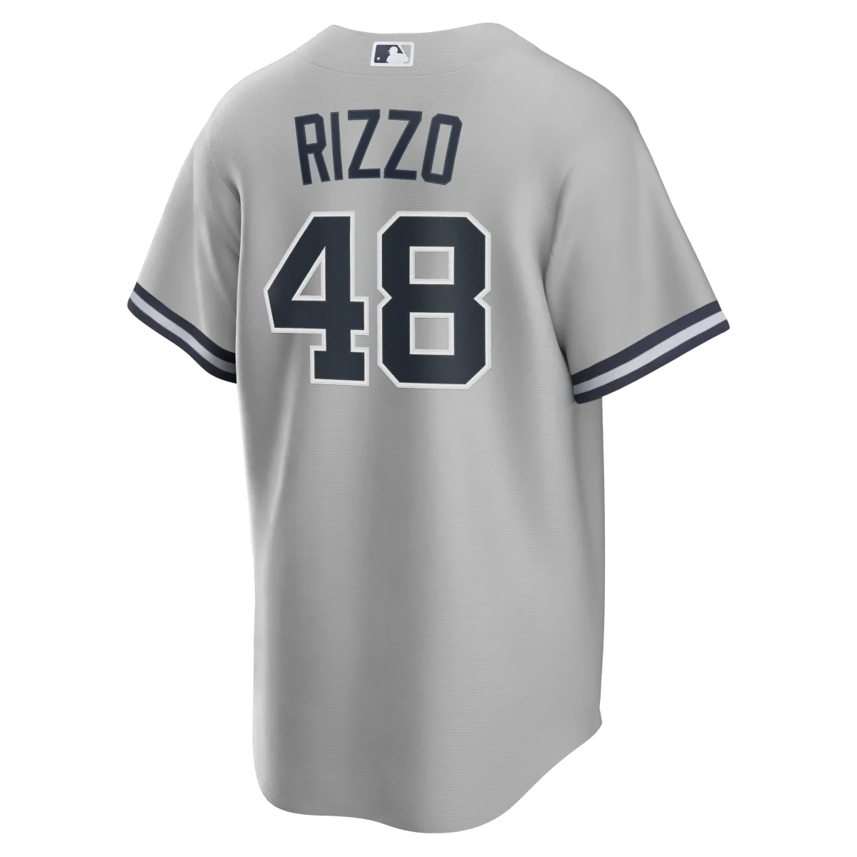 NY YANKEES NIKE RIZZO # 48 GRAY ROAD REPLICA JERSEY NAME & NUMBERS - Image 2
