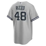 NY YANKEES NIKE RIZZO # 48 GRAY ROAD REPLICA JERSEY NAME & NUMBERS - Image 2